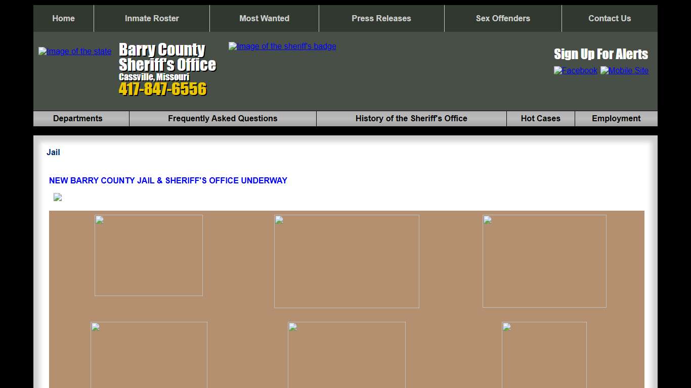 Jail - Barry County Sheriff MO